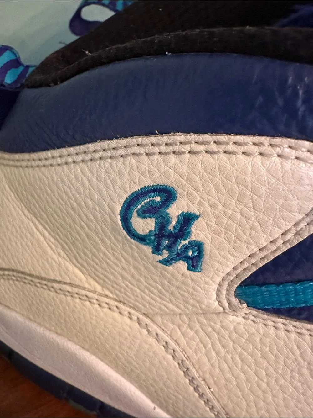 Air Jordan 10 Retro 'Charlotte' (2016) High-Top Sneakers| Size 11.5